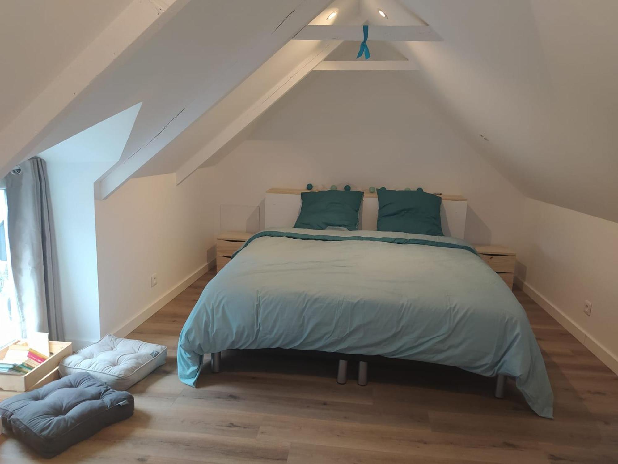 Maisonnette de bord de mer Étables Extérieur photo